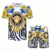 versace Trainingsanzug t-shirt pas cher en soldes flower medusa